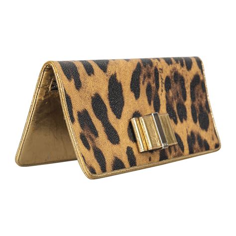 dolce and gabbana leopard wallet